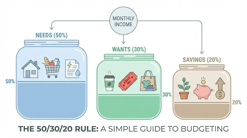 The 50/30/20 Rule Explained for Smart Saving