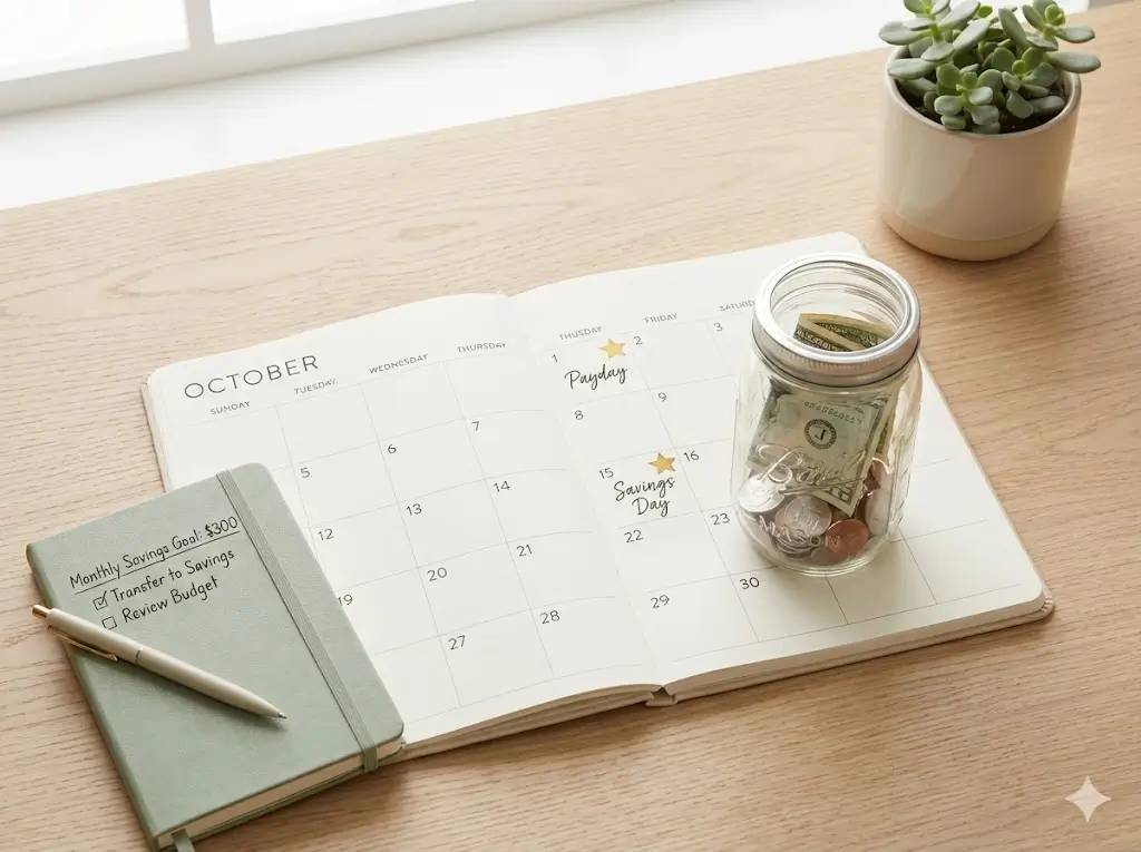 How to Create a Simple Monthly Saving Plan