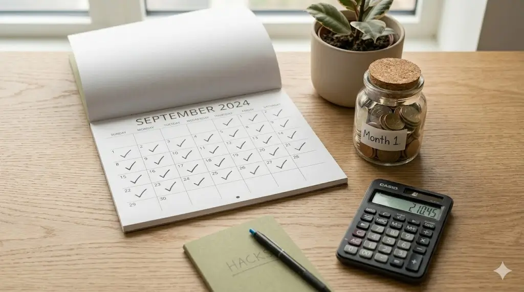 Monthly Money Saving Challenge for Beginners: Build Your First Revenue Stream