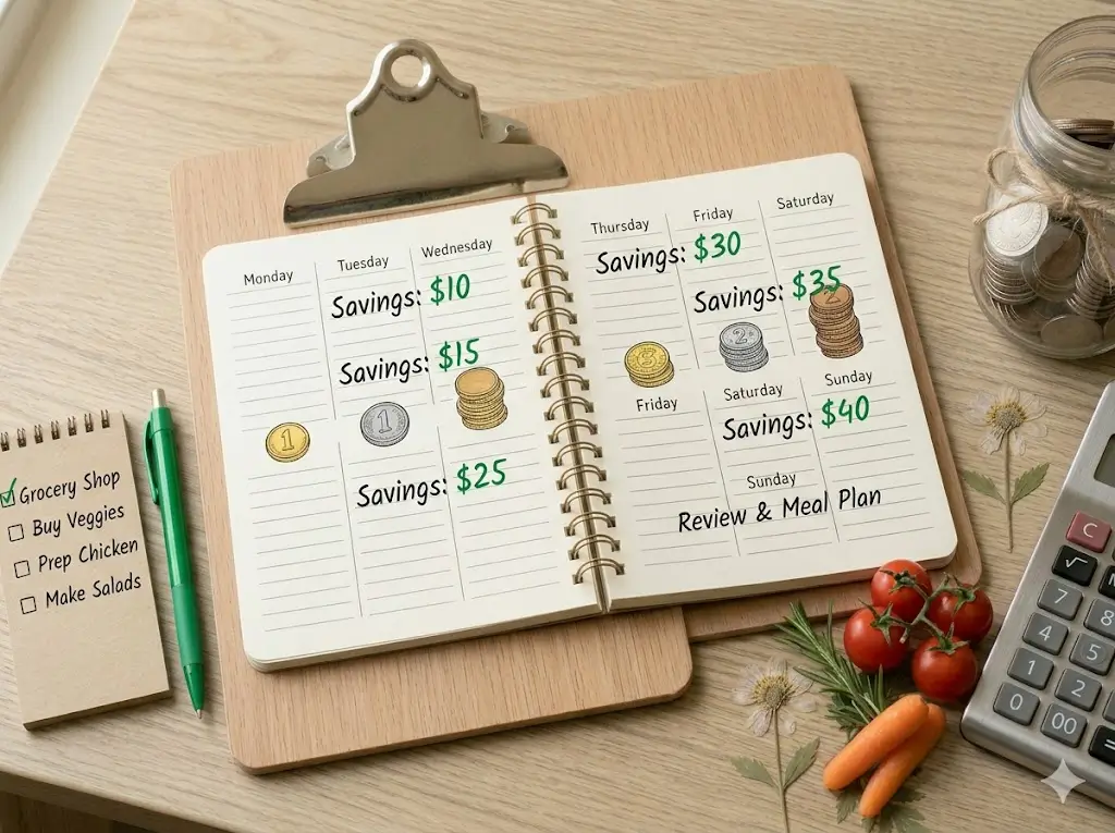 How to Create a Weekly Money Saving Plan That Works