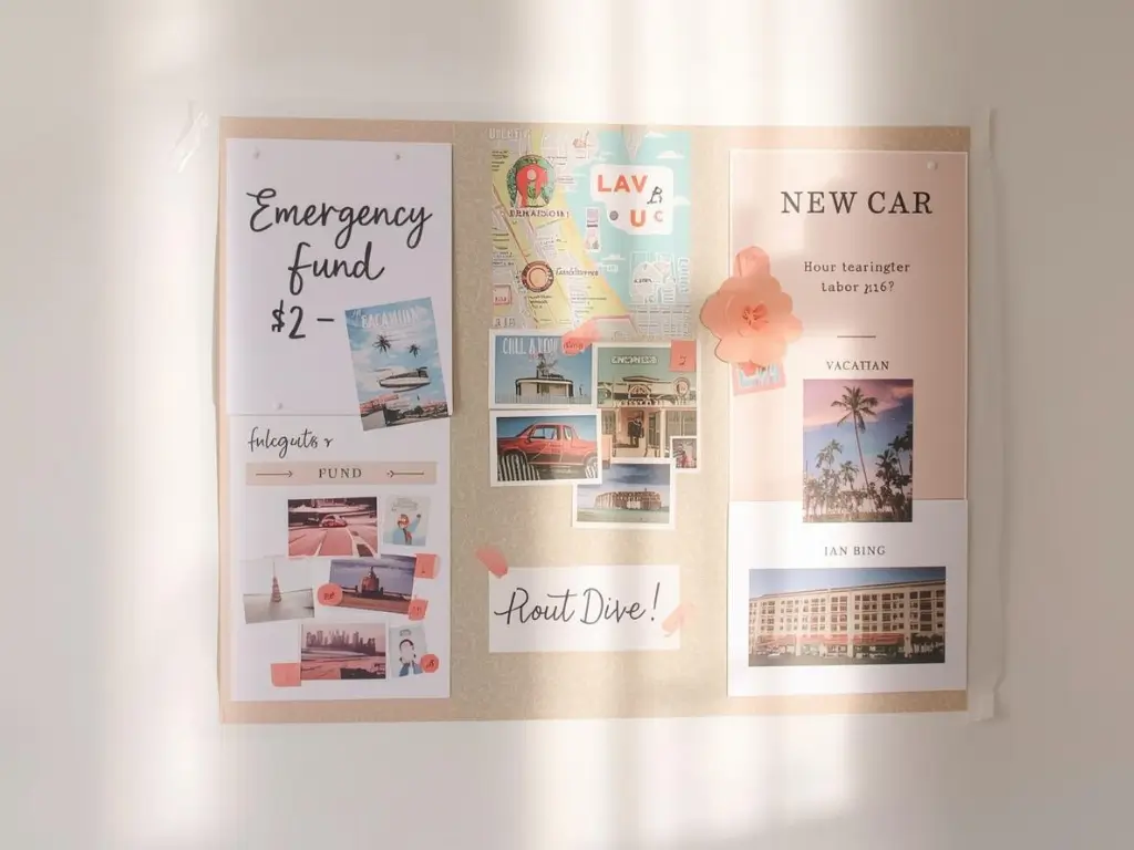 How to Create a Saving Money Vision Board