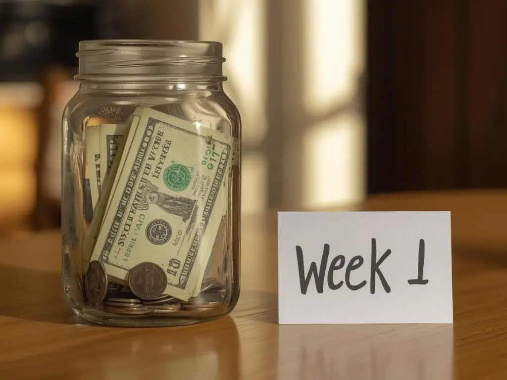 Low Income Money Saving Challenge: How to Start (And Fund Your Side Hustle)