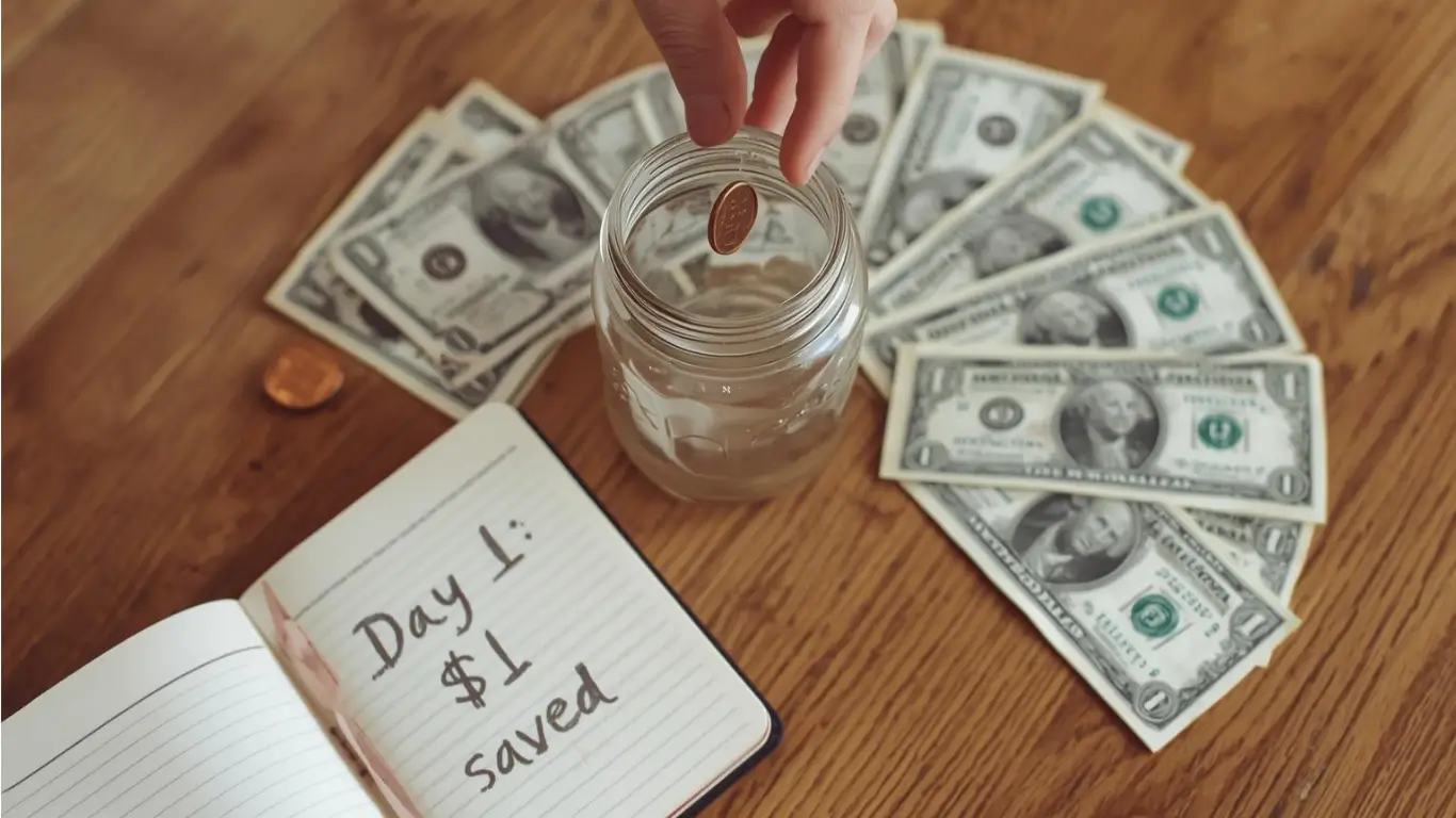 Low Income Money Saving Challenge: How to Start (And Fund Your Side Hustle)