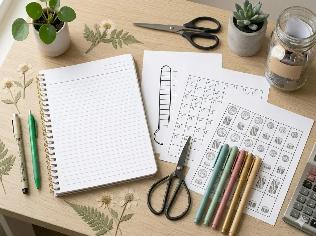 15 Free Money Saving Chart Printables to Track Your Goals