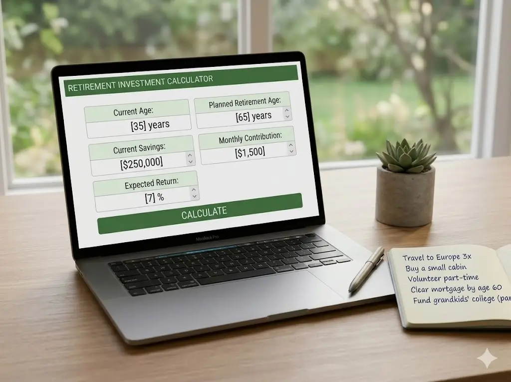 How to Use a Retirement Investment Calculator for Planning