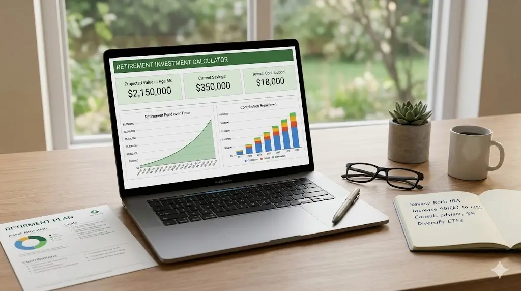 How to Use a Retirement Investment Calculator for Planning