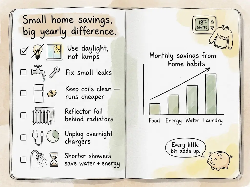 Simple Ways to Save Money at Home and Lower Your Bills