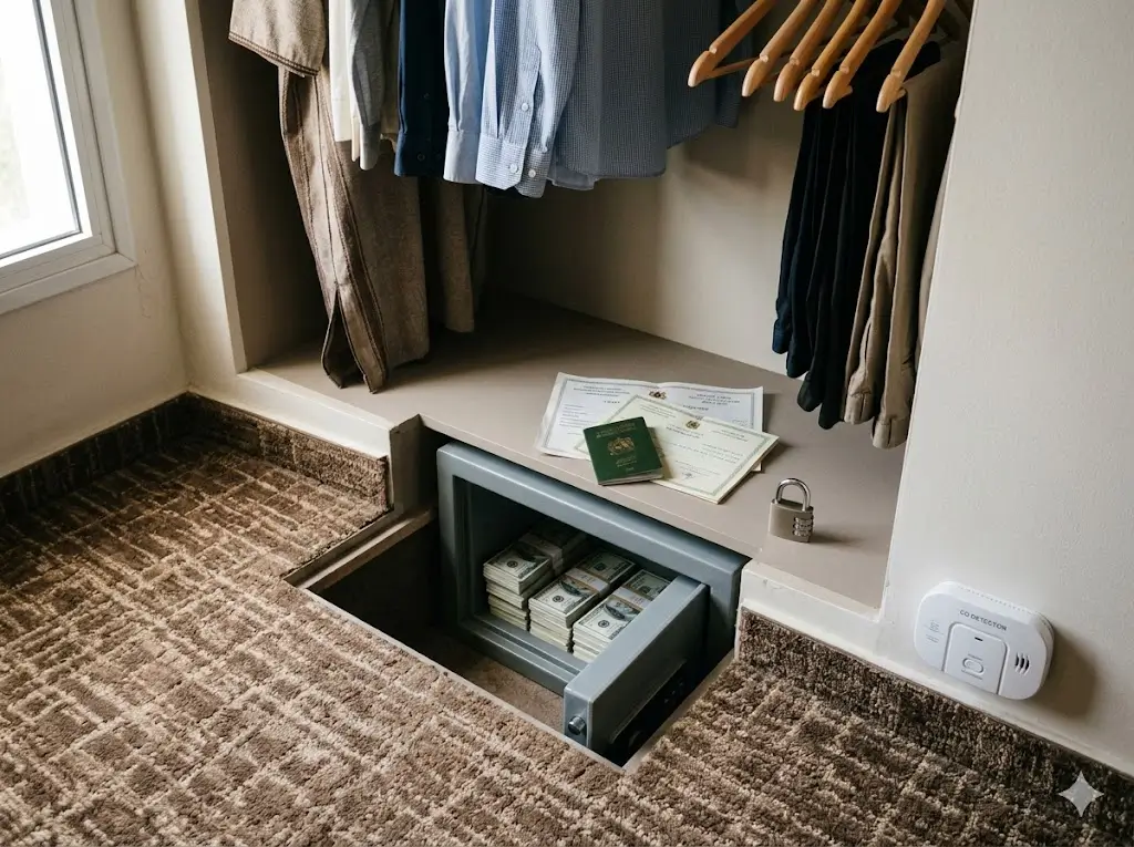 How to Choose the Safest Place to Keep Cash at Home