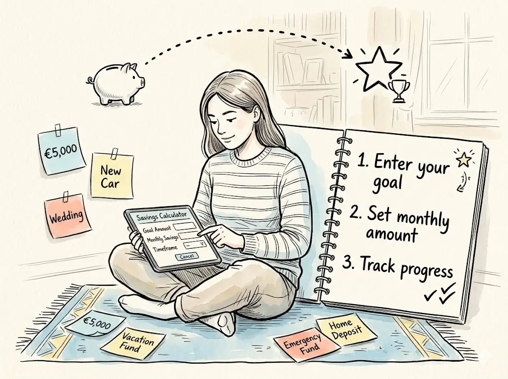 How to Use a Money Saving Calculator to Reach Your Goals