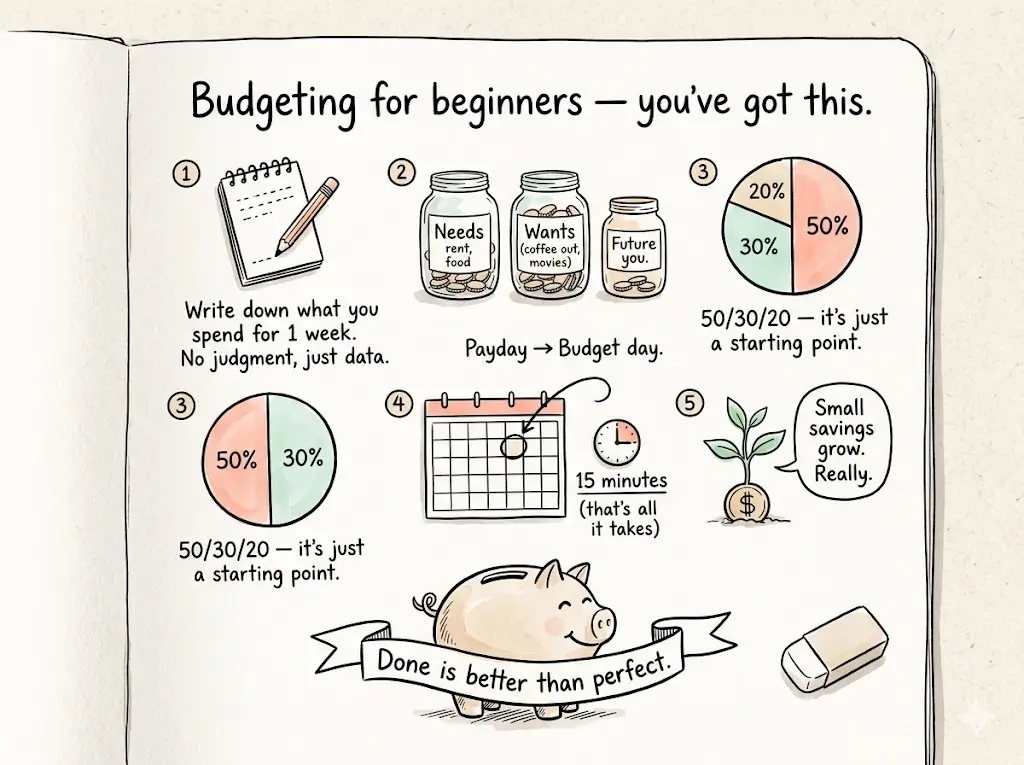 Simple Budgeting Tips for Beginners to Manage Money