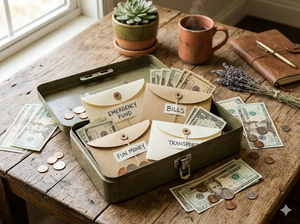 7 Cash Stuffing Tips to Organize Your Monthly Budget and Fund Your Side Hustle