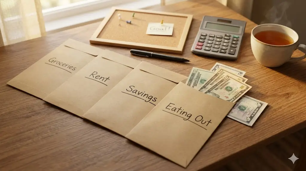 7 Cash Stuffing Tips to Organize Your Monthly Budget and Fund Your Side Hustle